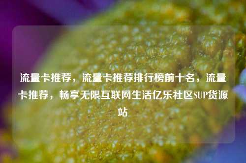 流量卡推荐，流量卡推荐排行榜前十名	，流量卡推荐，畅享无限互联网生活亿乐社区SUP货源站  第1张